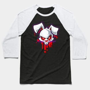 Vampire Bunny Dark Baseball T-Shirt